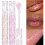 Ενυδατικό lip gloss, lip gloss που γεμίζει, λαμπερό lip gloss, μη κολλώδες λάδι χειλιών, lip gloss με 4