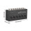 Cx600 Mini 6 Chl Passive Mixer Portable O Mixer 6 In 2 Out Distributor Vo 1
