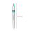 QIC Waterproof Microblading Eyebrow Pen 4 Fork Tip Eyebrow Pencil 3D Tattoo Pencil #01 Light Brown 5