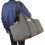 (Yellow)Extra Large Firewood Carrier Log Basket Firewood Bag 3