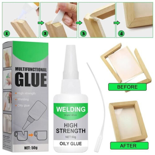 4 συσκευασίες Super Glue - Πολλαπλών χρήσεων κόλλα 2