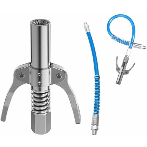 2x σύνδεσμος G για πιστόλι λίπανσης με εύκαμπτο σωλήνα, συμβατός με 18 πιστόλια