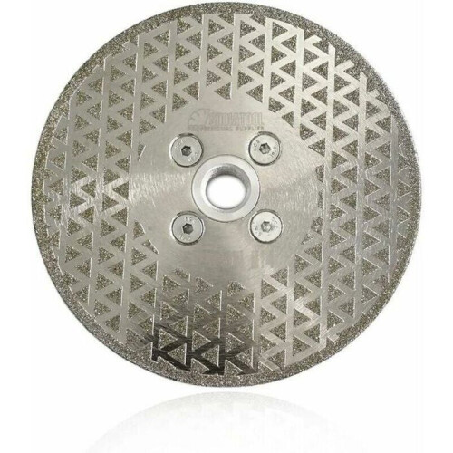 125 mm, 1 τεμάχιο, γαλβανισμένος δίσκος διπλής όψης με διαμάντι για κοπή και λείανση
