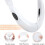 Ηλεκτρικό μασάζ προσώπου σε σχήμα V, μαχαίρι ομορφιάς, USB, 8 ταχύτητες - λίφτινγκ 2