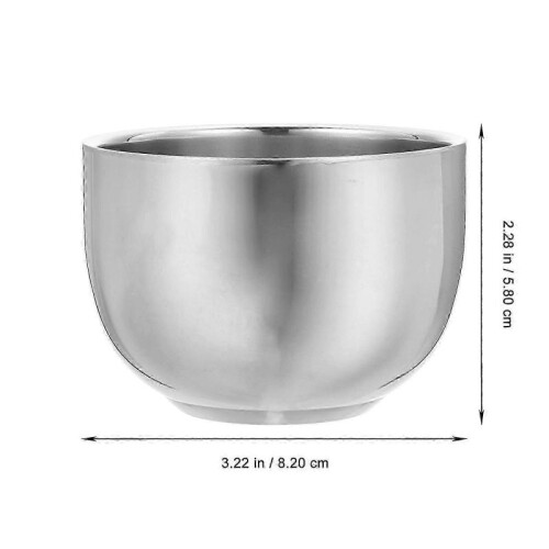 (C) Professional Household Shaving Bowl Kit, Convenient Shave Bowl Set Men Accessory 2