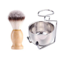 (C) Professional Household Shaving Bowl Kit, Convenient Shave Bowl Set Men Accessory