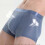 (L,Dark Blue)Men's Hip-Lifting Boxer Briefs Hip, Men's Butt Padded Underwear Mesh Boxers 5