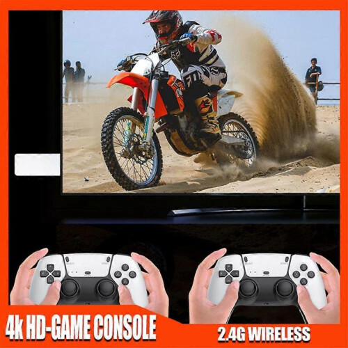 (128G) Nostalgicbox - 20,000+ Retro-Game-Console + 2 Wireless Controllers,Nostalgic Box 2