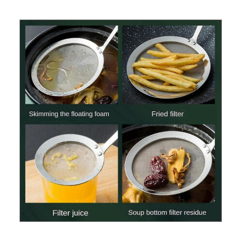 Mesh Spoon, Less Steel Hot Pot Fat Ser, Durable -functal Kit Ing Mes 2