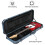 Electric Guitar Hard Case w/ Protective Sleeve For ST TL Burning Fire 170 Style 1
