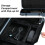 Electric Guitar Hard Case w/ Protective Sleeve For ST TL Burning Fire 170 Style 6