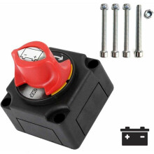 Διακόπτες αποσύνδεσης μπαταρίας 12-48V για σκάφη, αυτοκίνητα, τροχόσπιτα
