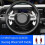 2pcs Silver Steering Wheel Shift Paddle Shifter Extens For- 7