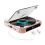 (Pink) Rechargeable Compact CD Player Built-in HiFi Speakers 1