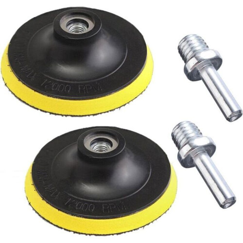 x Δίσκοι λείανσης Velcro 125 mm για περιστροφικά εργαλεία VHV