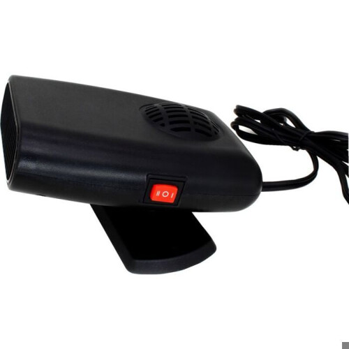 Φορητή θερμάστρα αυτοκινήτου 150W 24V, ανεμιστήρας ξεθάμπωμα 2 σε 1, περιστροφή