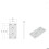 Διάτρητες πλάκες από ανοξείδωτο χάλυβα για βάσεις στήριξης 79 x 40 x 18 mm για επισκευή 2