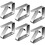 Set Of 6 Tablecloth Clips, Stainless Steel Tablecloth Clip Tablecloth Table 1