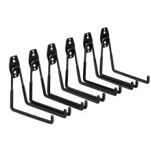 Gara Hooks 6 Pack Stora Hooks Duty Steel Tool Hs for Utility Izer, Mo