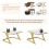 (white) Vintage Style Wooden Top Coffee Table 9