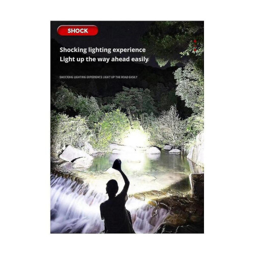 Portabd Flash Usb Recharable Handheld Led Flashs for Outdoor Ca
