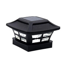 Solar Post Cap S 2 Ing Modes Led Deck Fence Cap S for Posts En Rat