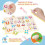 Ξύλινο παζλ Montessori – 6 κομμάτια – εκπαιδευτικό παιχνίδι για αγόρια 4