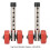 2 Pcs Walker Wheel Leg 6 Gear Height Adjustment Stainless Steel Plastic Rollator Replacement Wheels 4