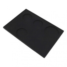 Coffee Tamping Mat Silicone Anti Slip Multiple Slots Coffee Tamper Pad for Home Kitchen Bar Coffee Shop