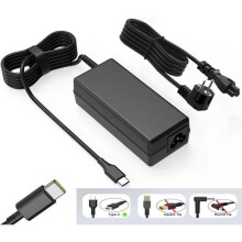 Φορτιστής USB-C - MEGAWISE - SM65CL-01 - 65 W - Συμβατός με Lenovo, HP, Dell, ASUS - Μαύρο