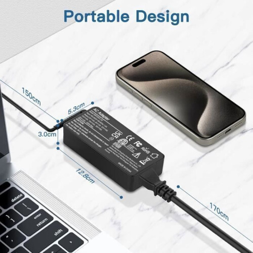 Φορτιστής USB-C 100W για φορητούς υπολογιστές Lenovo, ThinkPad, HP, Asus, Acer, MacBook, MSI, Dell, 2