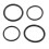 Cylinder Head Cap Valve Cover Gasket Set Rubber Seal 11120032224 for 1 3 Series E81 E87 E46 E90 E91 1