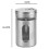 3pcs Stainless Steel Storage Spice Jars for Salt Pepper 4