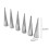 12pcs Pastry Cream Horn Cone Shaped Bread Cake Mould Baking Tool Set 19