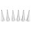 12pcs Pastry Cream Horn Cone Shaped Bread Cake Mould Baking Tool Set 18