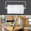 Kitchen Roll Holder No Drilling, Kitchen Paper Holder Wall Mounted Paper Roll Holder Storage Organizer - Aluminum Material (Kitchen Roll Holder 1) 3