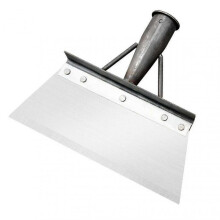 (25cm) Outdoor Garden Cleaning Flat Shove Sturdy Sharp Blade Cleaning Shovel Head For Outdoor Garden Grass Xixi