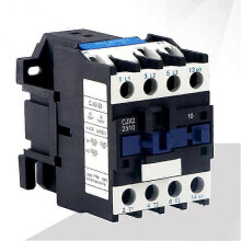 (220V) CJX2-2510 3 Phase 3-Pole 24-380V 50/60Hz Din Rail Mounted Relay AC ContactorP2021122412