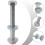 2 Pcs Front Suspension Bolts Screws for Model S X 2007106 2007107 3