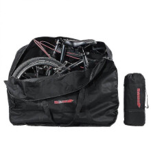 20inch Waterproof Folding Bik Carrier Bicycle Transport Storage Bag Dust Cover Biack)