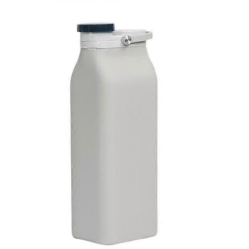 Curly Folding Milk Water Bottle Silicone Kettle Creative Portable Travel 1