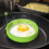 4 Pcs Silicone Egg Ring Mold, Nonstick Pancake Mold Cooking Ring Round with Handle (green) 4