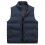 (XL,Dark Blue)Mens Lightweight Packable Puffer Down Vest Sleeveless Quilted Jacket Coat Best Gift 1