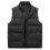 (S, Black) Mens Lightweight Packable Puffer Down Vest Sleeveless Quilted Jacket Coat Best Gift 1