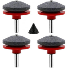 Universal Lawnmower Blade Sharpener Lawnmower Sharpener Lawnmower Accessories4 Pieces