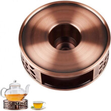 Stainless Steel Teapot Warmer, Candle Warmer Base for Heating Resistant Teapots, for Tea, Coffee, Milk Insulation (teapot Warmer) Best Gift
