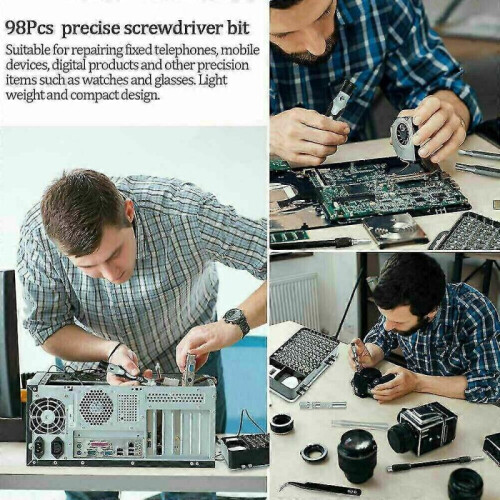 122 In 1 Magnetic Precision Screwdriver Set Pc Phone Electronics Repair Tool Kit Best Gift 2