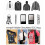 Multifunction Men's Armpit Hidden Underarm Shoulder Bag Pouch (black) 3