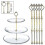 3 Tier Golden Cake Stand(5 Sets) Holder,crown 2