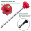 Quick Change Tire Valve Tool Kit Valve Stem Tire Valve Stem for TR413 Valve Replacement and Install 2
